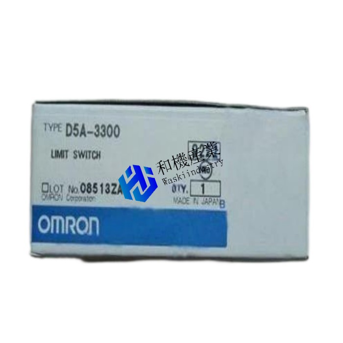 【新品★送料無料】Omron limit switch D5A-3300【6ヶ月保証】|和機産業