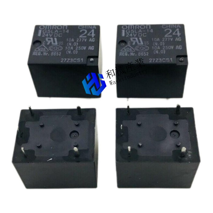 【新品★送料無料】OMRON (10個) Relay G5LA-14-24VDC G5LA14 24VDC オムロン 【６ヶ月保証】