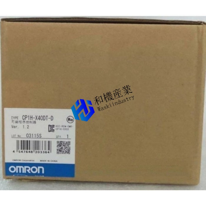 【新品★貨物輸送無料】OMRON シーケンサ CP1H-X40DT-D 【６ヶ月引き受ける】