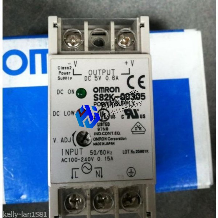 【新品★送料無料】OMRON S82K-00305 Power Supply 100-240VAC オムロン 【６ヶ月保証】