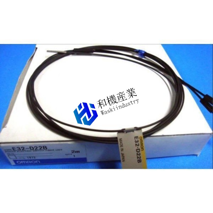 【新品★貨物輸送無料】OMRON E32-D22B PLC Fiber Optic Sensor 【６ヶ月引き受ける】