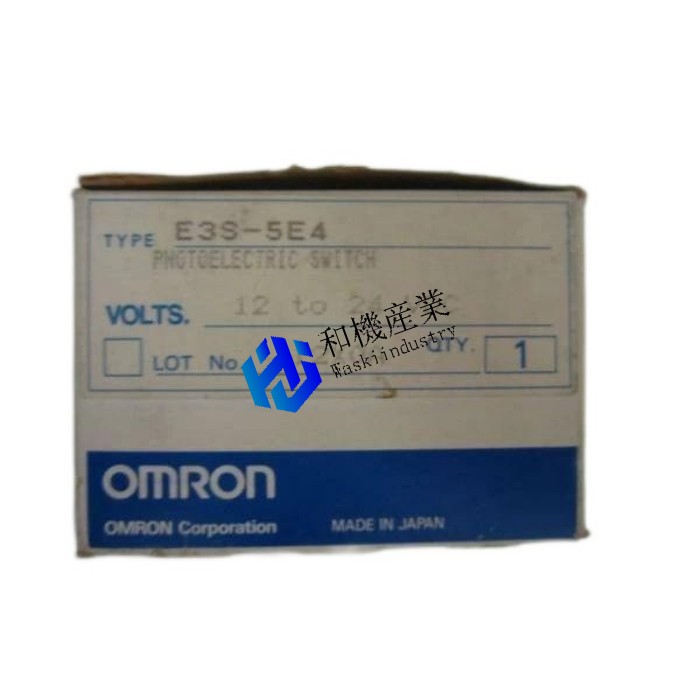 【新品★貨物輸送無料】OMRON E3S-5E4 photoelectric switch E3S5E4 【６ヶ月引き受ける】