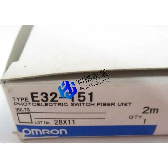 新品◆OMRON オムロン E32-T51 2M ファイバユニット◆6ヶ月保証