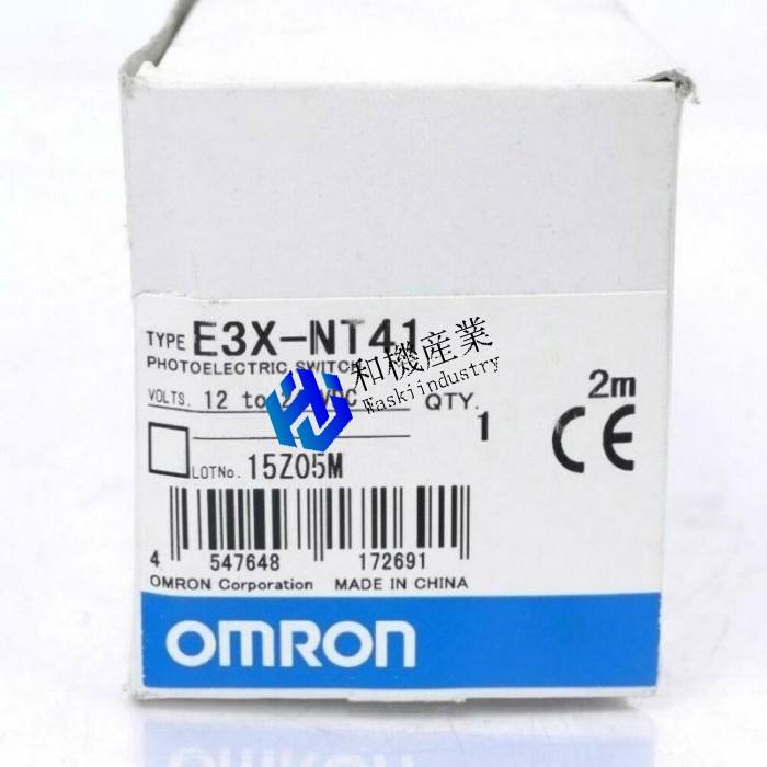 新品◆OMRON オムロン E3X-NT41 ファイバアンプ◆6ヶ月保｜和機産業