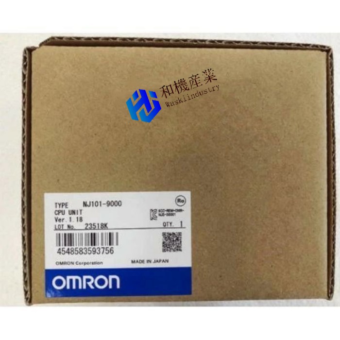 【新品★貨物輸送無料】OMRON 中央処理装置社会的単位 NJ101-9000★【６ヶ月引き受ける】