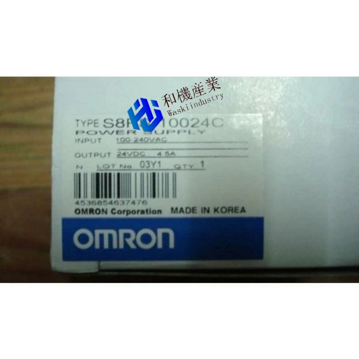 【新品★送料無料】OMRON オムロン S8PS-10024C 24VDC 4.5A 用 スイッチ電源【6ヶ月保証】|和機産業