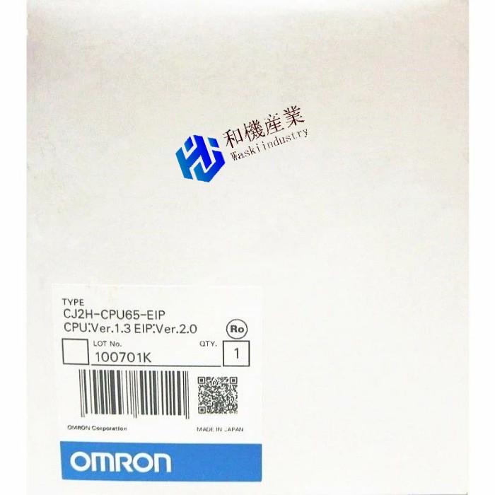 【新品★貨物輸送無料】OMRON オムロン CJ2H-中央処理装置65-EIP 中央処理装置社会的単位【６ヶ月引き受ける】