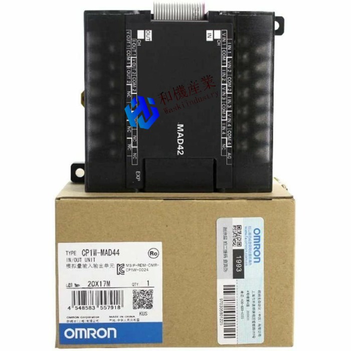 【新品★貨物輸送無料】OMRON/オムロン CP1W-MAD44 アナログ 入出力 社会的単位【６ヶ月引き受ける】