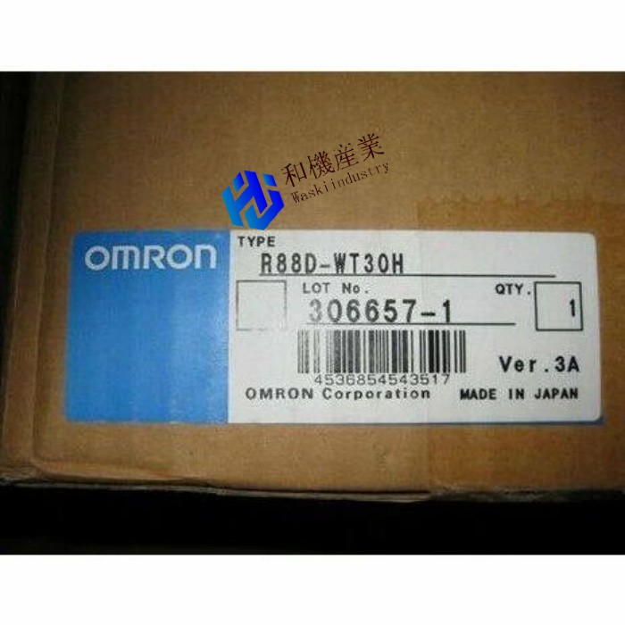 【新品★貨物輸送無料】OMRON サーボドライバ R88D-WT30H【６ヶ月引き受ける】