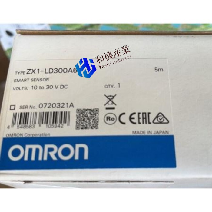【新品★送料無料】OMRON オムロン ZX1-LD300A61 2M用スマートセンサ【６ヶ月保証】