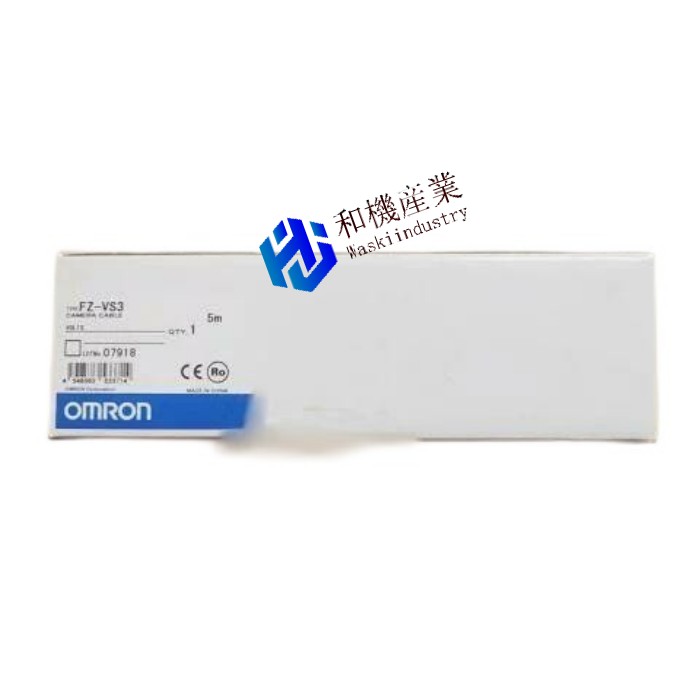 【新品★貨物輸送無料】OMRON オムロン FZ-VS3 5M 用写真機繋ぎ合わせる有線テレビ【６ヶ月引き受ける】