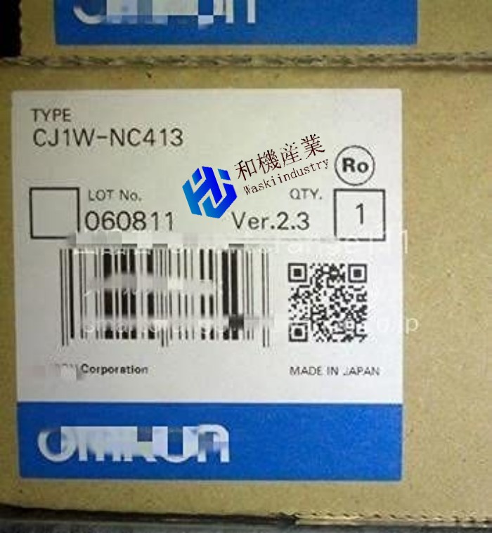 【新品★送料無料】OMRON/オムロン CJ1W-NC413 I/Oユニット【６ヶ月保証】