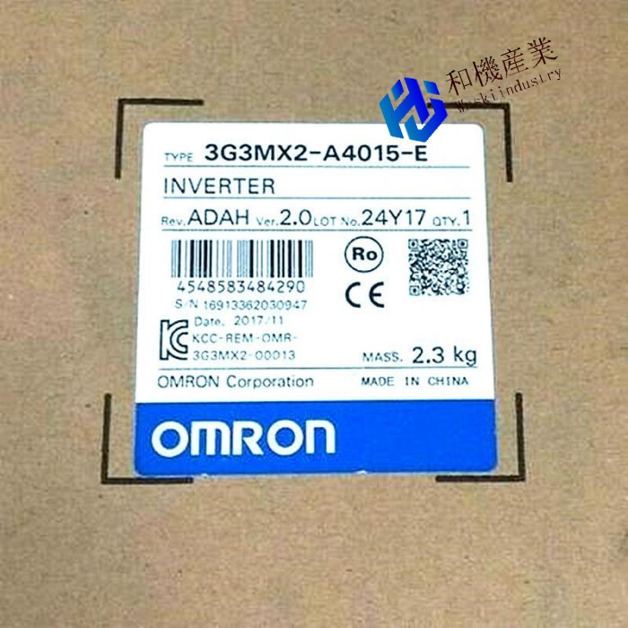 【新品★貨物輸送無料】OMRON オムロン 3G3MX2-A4015-E【６ヶ月引き受ける】