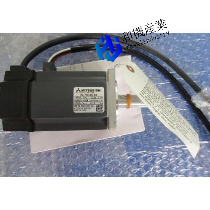 【新品★貨物輸送無料】MITSUBISHI/三菱 HC-PQ43K-S3 サーボ原動機【６ヶ月引き受ける】