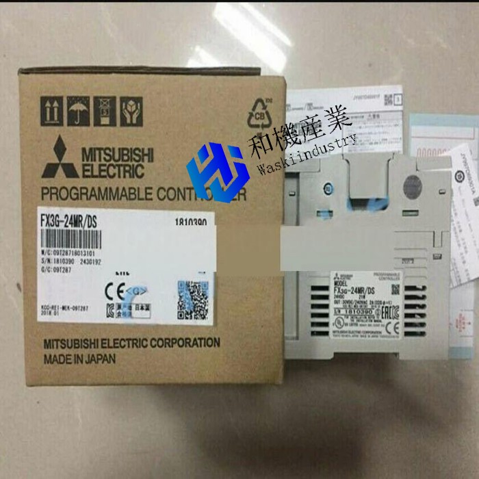 【新品★貨物輸送無料】MITSUBISHI/三菱電機  FX3G-24MR/DS PLC 【６ヶ月引き請ける】
