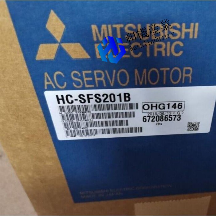 【新品★貨物輸送無料】MITSUBISHI/三菱 HC-SFS201B サーボ原動機【６ヶ月引き受ける】