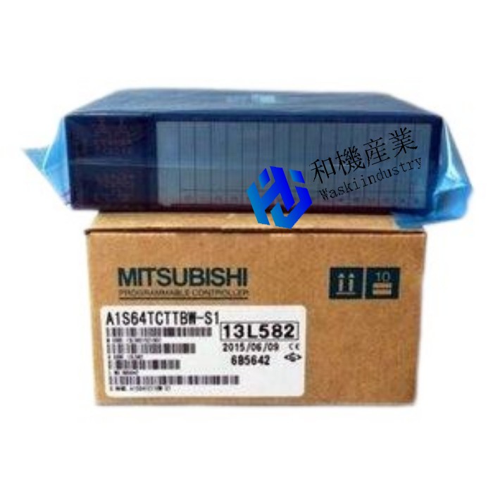 【新品★送料無料】MITSUBISHI 三菱電機 シーケンサ温度調節ユニット A1S64TCTTBW-S1　【保証期間６ヶ月】