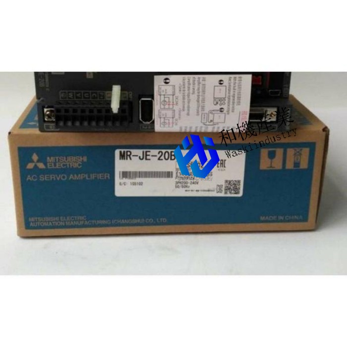 【新品★送料無料】MITSUBISHI 三菱 MR-JE-20B サーボアンプ【６ヶ月保証】