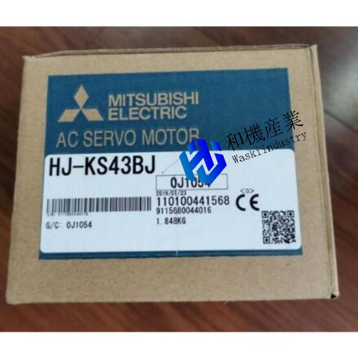 【新品★貨物輸送無料】MITSUBISHI 三菱電機 HJ-KS43BJ サーボ 原動機【６ヶ月引き受ける】
