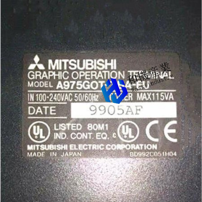 【新品★送料無料】 MITSUBISHI 三菱電機 タッチパネル A975GOT-TBA-EU 【６ヶ月保証】｜和機産業