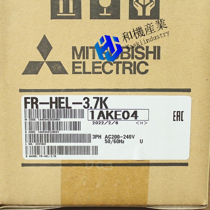 【新品★送料無料】MITSUBISHI 三菱電機 FR-HEL-3.7K インバータ用オプション DCリアクトル FR-HELシリーズ 【６ヶ月保証】