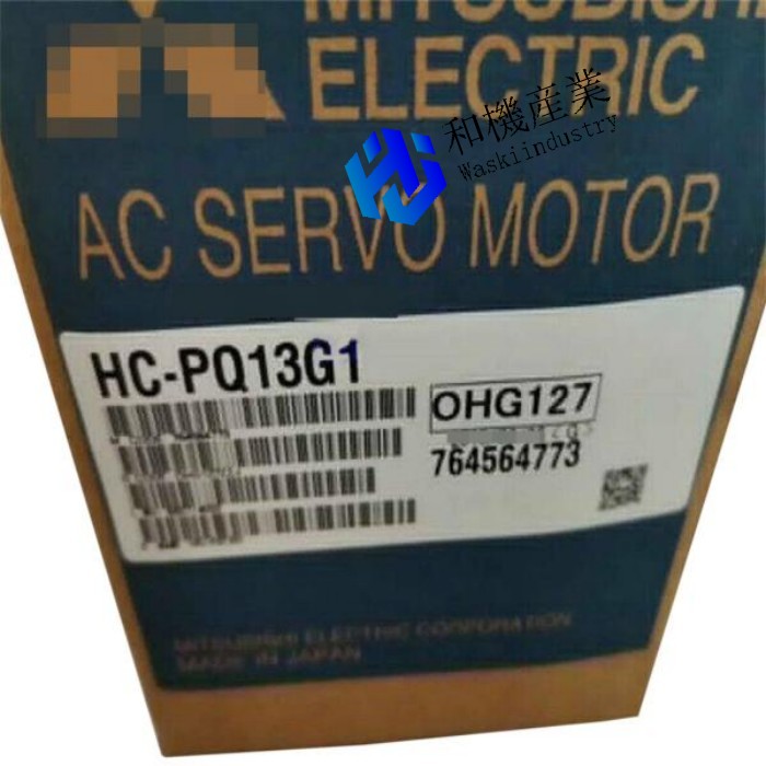 【新品★貨物輸送無料】MITSUBISHI 三菱サーボ原動機 HC-PQ13G1  6ヶ月引き受ける