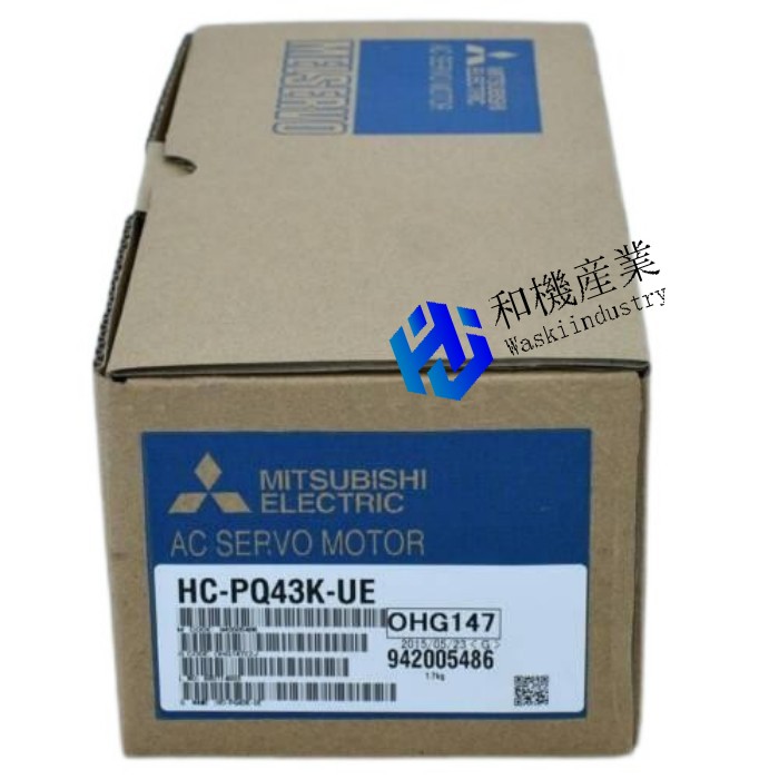 【新品★貨物輸送無料】MITSUBISHI 三菱 サーボ原動機 HC-PQ43K-UE ◆ 6ヶ月引き受ける