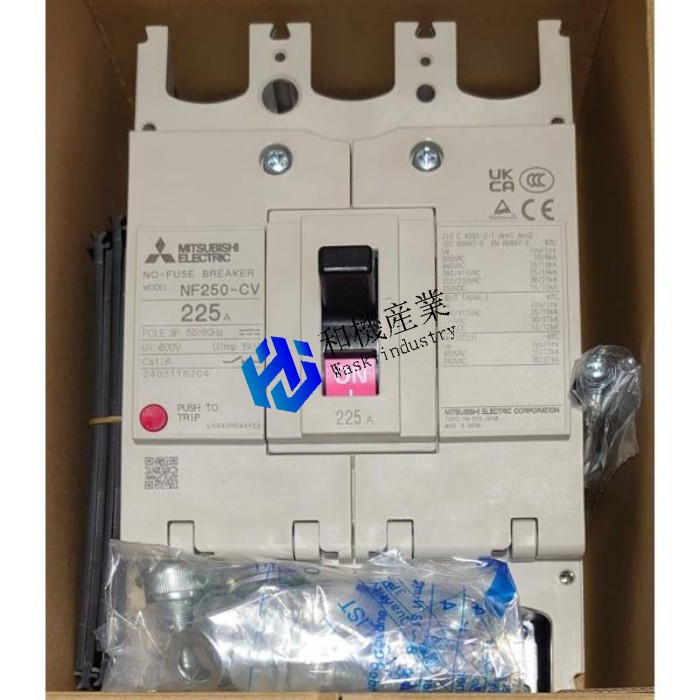 【新品★送料無料】三菱電機 NF250-CV 3P 225A 電磁接触器◆6ヶ月保証