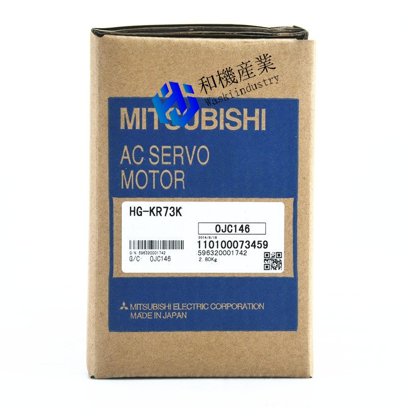【新品★送料無料】MITSUBISHI/三菱電機 HG-KR73K サーボモーター【６ヶ月保証】｜和機産業