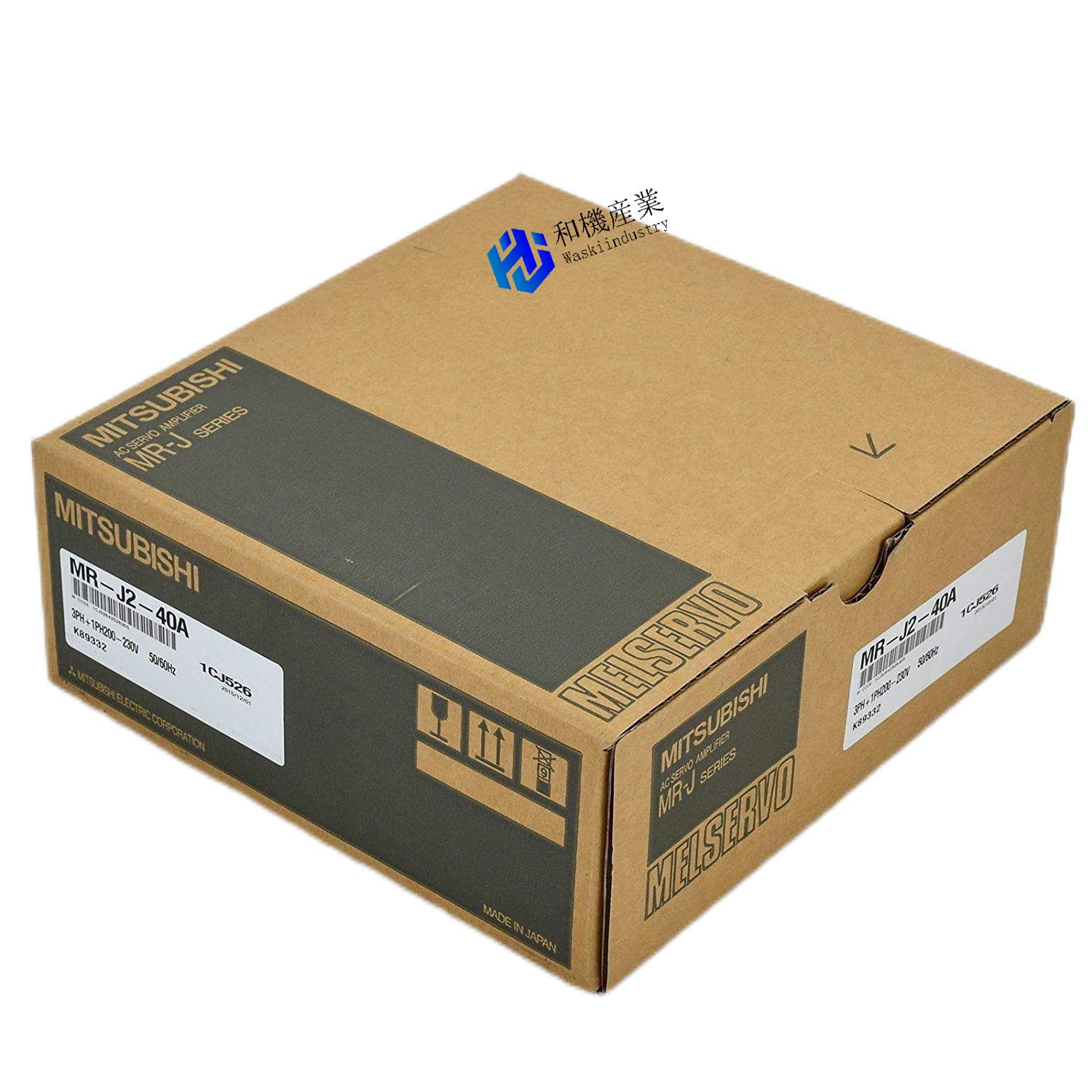 【新品★貨物輸送無料】MITSUBISHI 三菱 MELSEC MR-J2-40A サーボアンプリファイアー 【６ヶ月引き受ける】