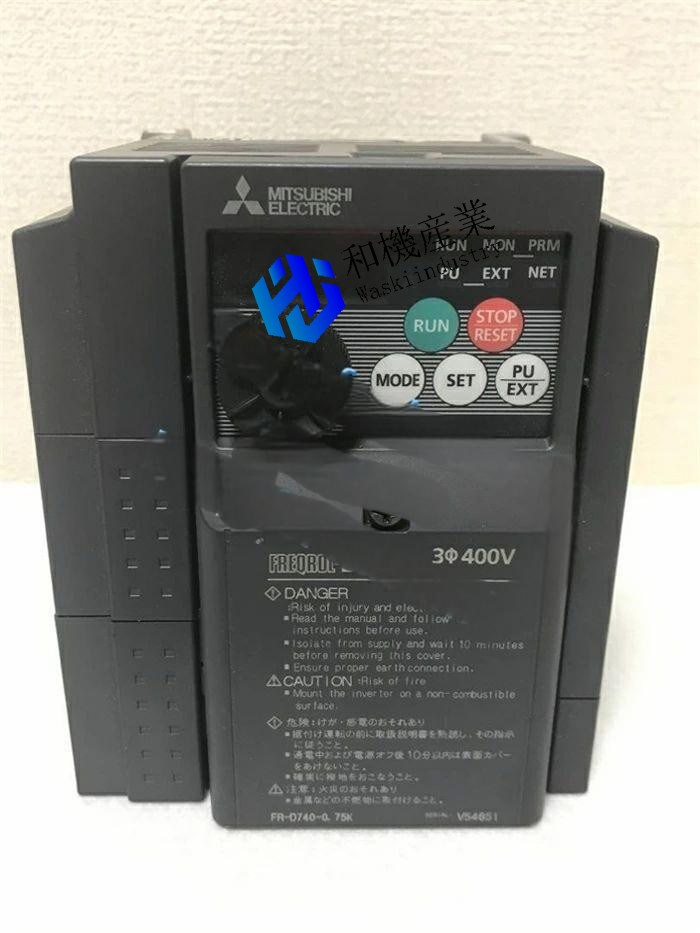 【新品★送料無料】MITSUBISHI三菱電機 FR-F740-0.75K-CHT1 380V 0.75KW用 インバーター【６ヶ月保証】｜和機産業