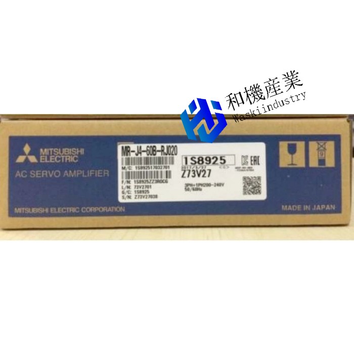 【新品★貨物輸送無料】MITSUBISHI MR-J4-60B-RJ020 【６ヶ月引き受ける】