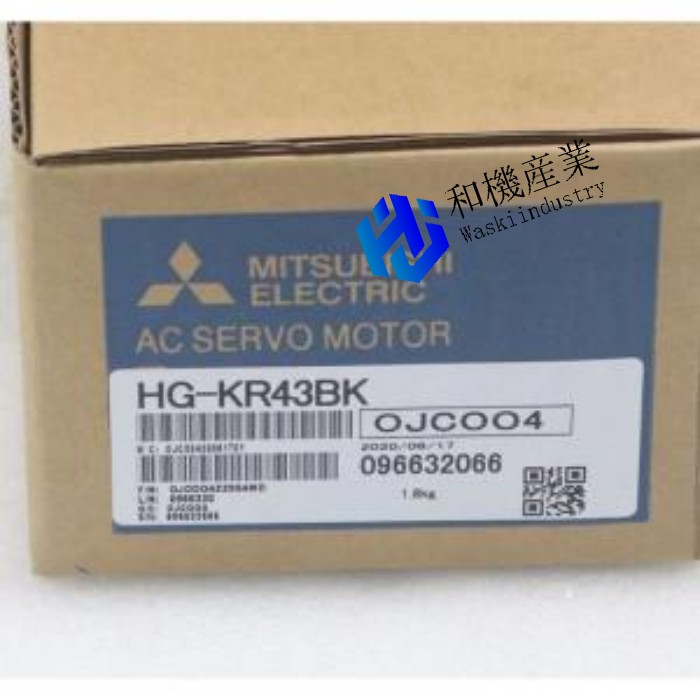 【新品★送料無料】MITSUBISHI 三菱 サーボモーター HG-KR43BK ◆6ヶ月保