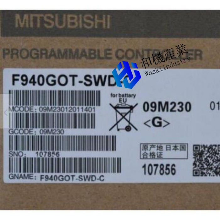 【新品★送料無料】MITSUBISHI 三菱 タッチパネル F940GOT-SWD-C◆6ヶ月保