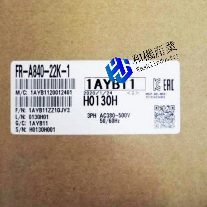 【新品★送料無料】MITSUBISHI 三菱電機 FR-A840-22K-1 インバータ FR-A800シリーズ 標準構造品 ★【６ヶ月保証】｜和機産業