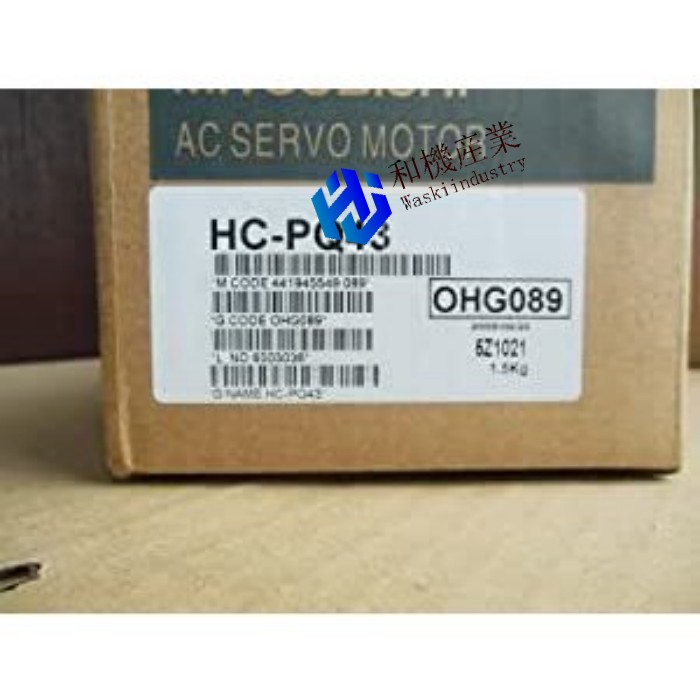 【新品★送料無料】MITSUBISHI/三菱 HC-PQ43 サーボモーター【6ヶ月保証】|和機産業