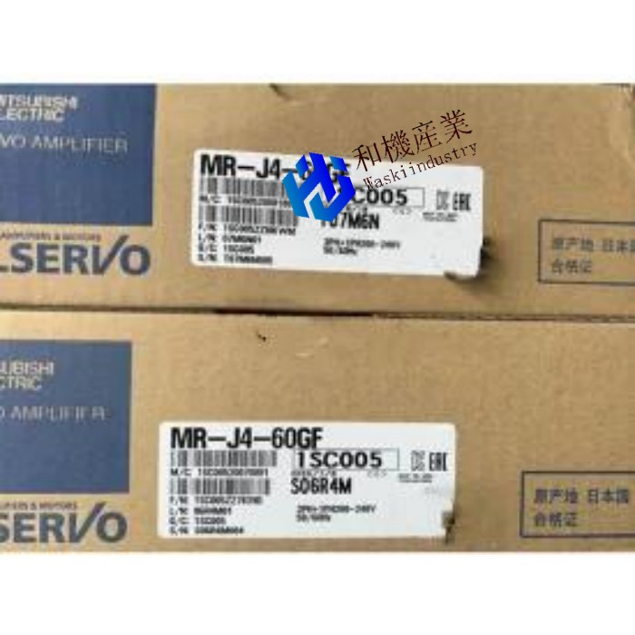 【新品★貨物輸送無料】MITSUBISHI三菱MR-J4-60GF サーボアンプリファイアー 【６ヶ月引き受ける】