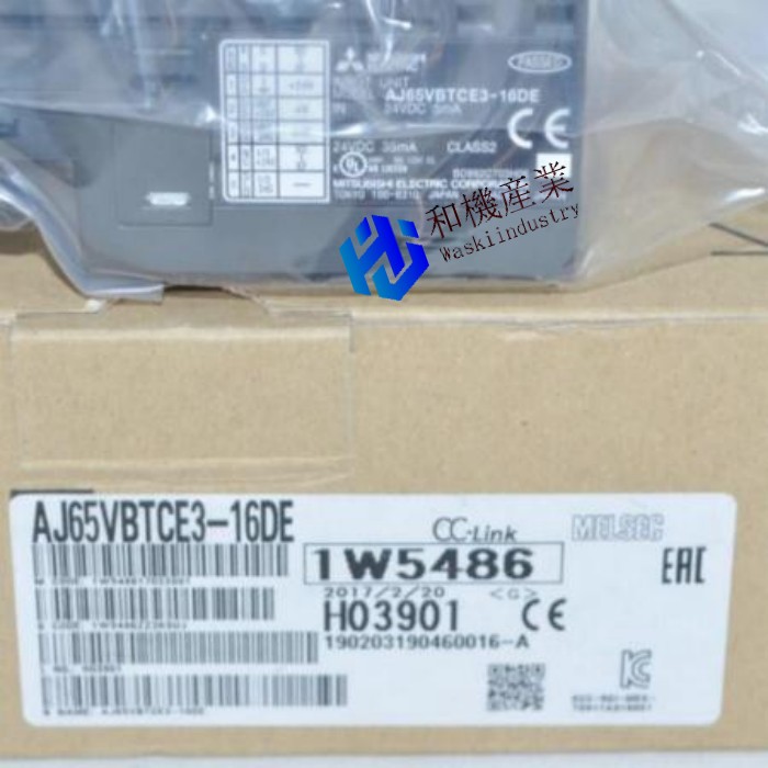 【新品★送料無料】MITSUBISHI三菱電機 AJ65VBTCE3-16DE センサコネクタタイプ e-CONタイプ 入力ユニット【６ヶ月保証】