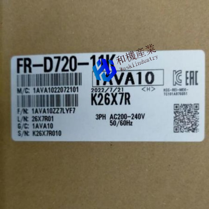 【新品★貨物輸送無料】MITSUBISHI三菱電機 FR-D720-11K 用はたご屋取り替えっこ 【６ヶ月引きうける】 その他-電設資材