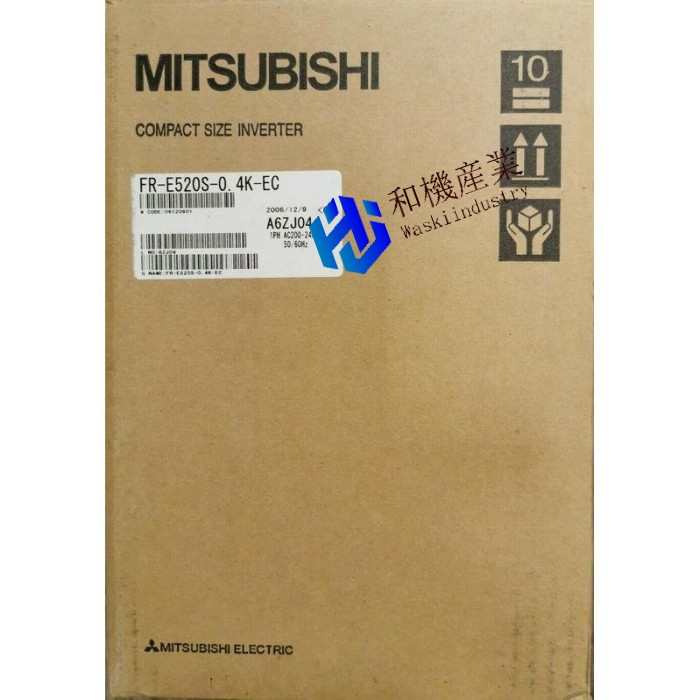 【新品★送料無料】MITSUBISHI三菱電機 FR-E520S-0.4K-EC 用インバーター【６ヶ月保証】
