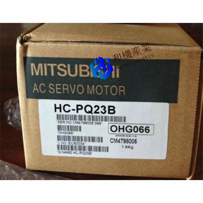 【新品★貨物輸送無料】MITSUBISHI/三菱 HC-PQ23B サーボ原動機【６ヶ月引き受ける】
