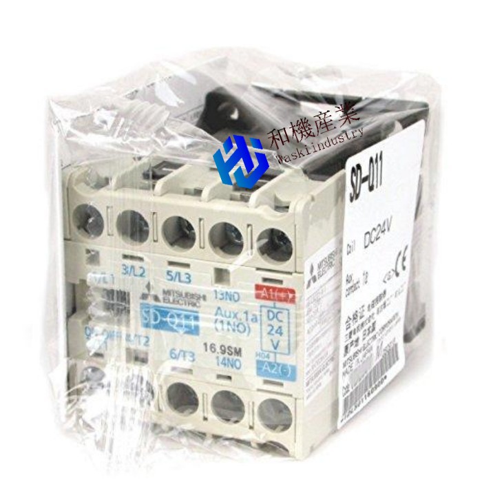 【新品★送料無料】MITSUBISHI三菱電機 SD-Q11 DC24V 1A 用電磁接触器【６ヶ月保証】