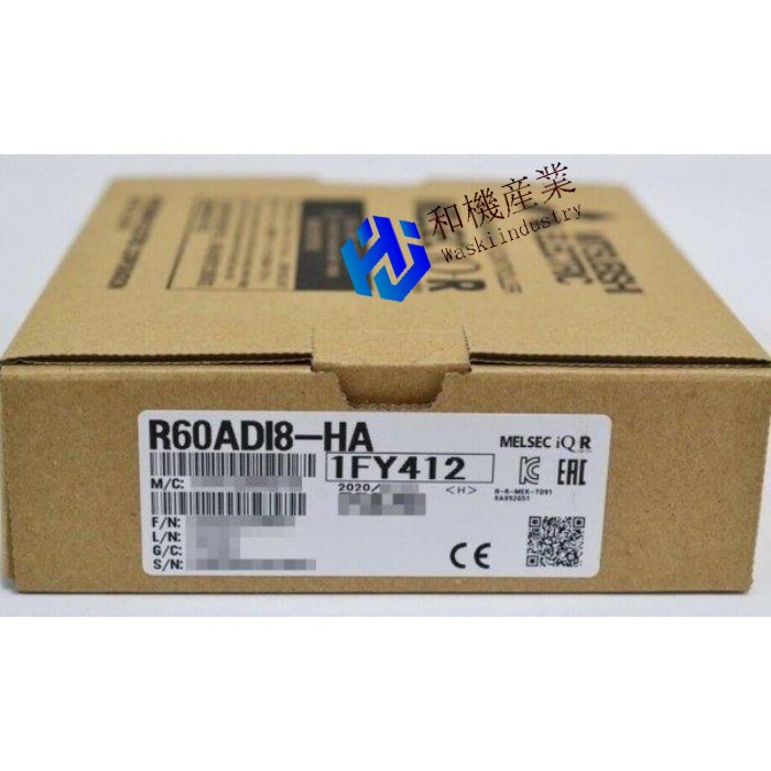 【新品★送料無料】MITSUBISHI三菱電機 R60ADI8-HA MELSEC iQ-Rシリーズ HART通信対応アナログ?ディジタル変換ユニット 電流入力:8ch【６ヶ月保証】