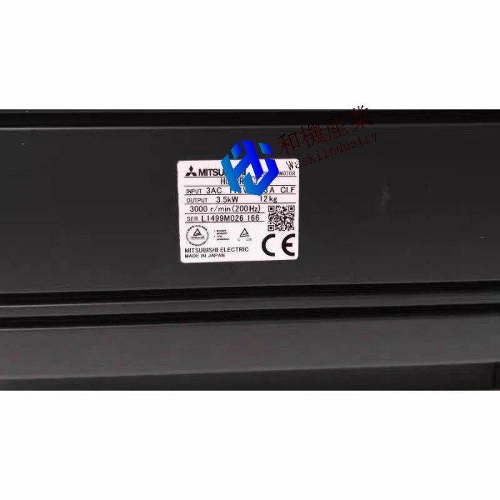 【新品★貨物輸送無料】MITSUBISHI/三菱 HG-RR353 サーボ原動機【６ヶ月引き受ける】