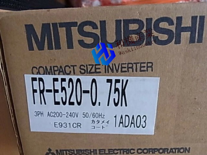 【新品★送料無料】MITSUBISHI FR-E520-0.75K 三菱 インバーター 【６ヶ月保証】