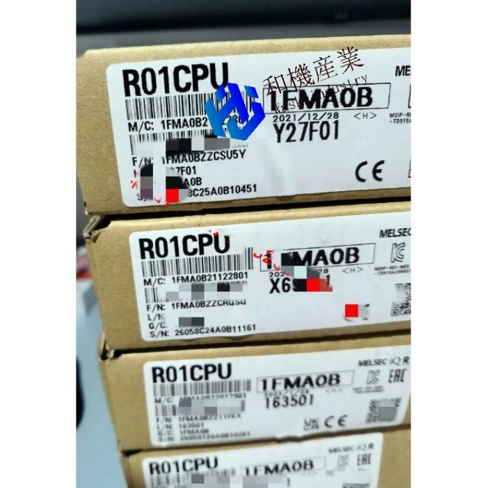 【新品★送料無料】MITSUBISHI/三菱 R01CPU シーケンサCPUユニット【6ヶ月保証】|和機産業