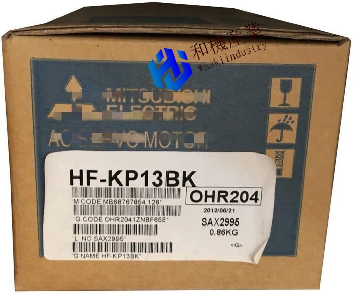 【新品★貨物輸送無料】三菱 HF-KP13BK サーボ原動機 【６ヶ月引き受ける】