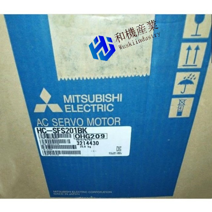 【新品★送料無料】MITSUBISHI/三菱 HC-SFS201BK サーボモーター【６ヶ月保証】