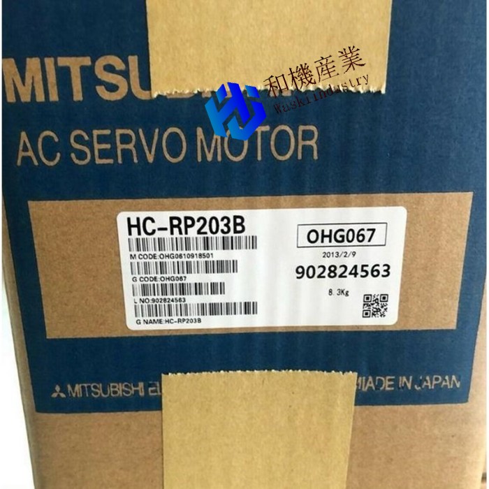 【新品★送料無料】MITSUBISHI三菱電機 HC-RP203B サーボモーター【６ヶ月保証】｜和機産業