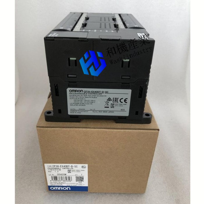 【新品★送料無料】OMRON CP1H-EX40DT-D-SCプログラマブルコントローラーNEW ONE CP1HEX40DTDSC 【６ヶ月保証】